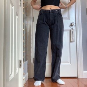 AGOLDE Baggy Jeans with Tab